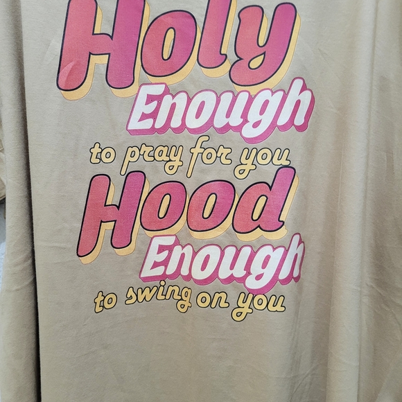 Tan Graphic Short Sleeve Tee - Picture 2 of 10